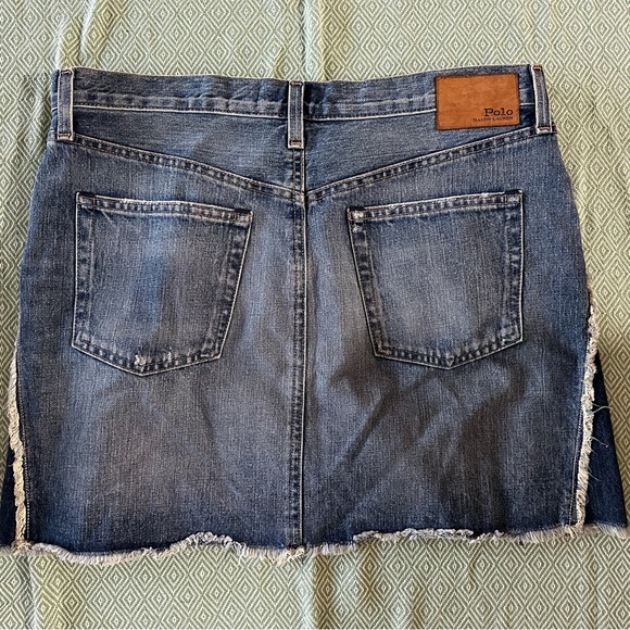 Polo Ralph Lauren Jean Skirt - Picture 2 of 3